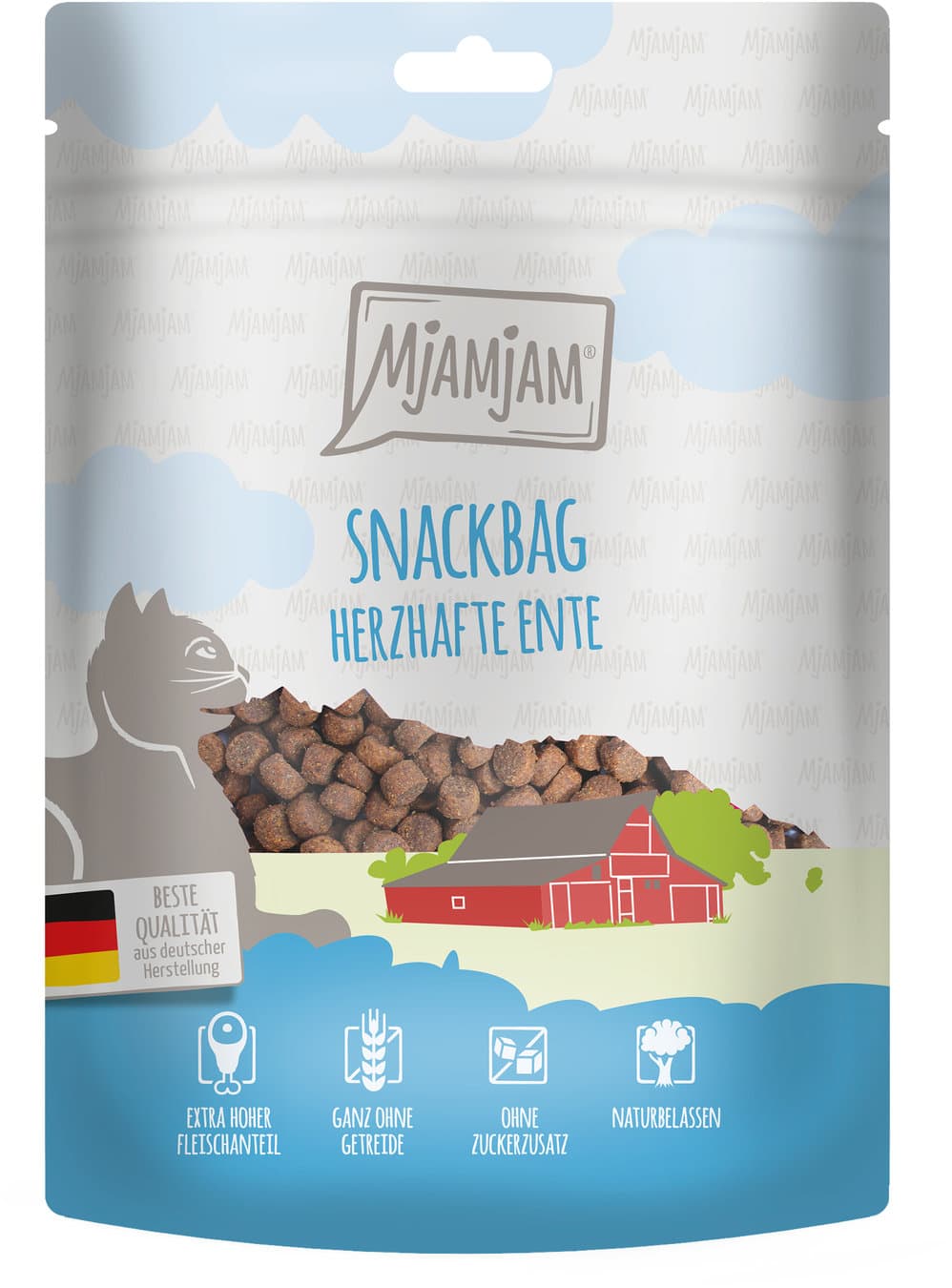 MjAMjAM Katzensnack Herzhafte Ente