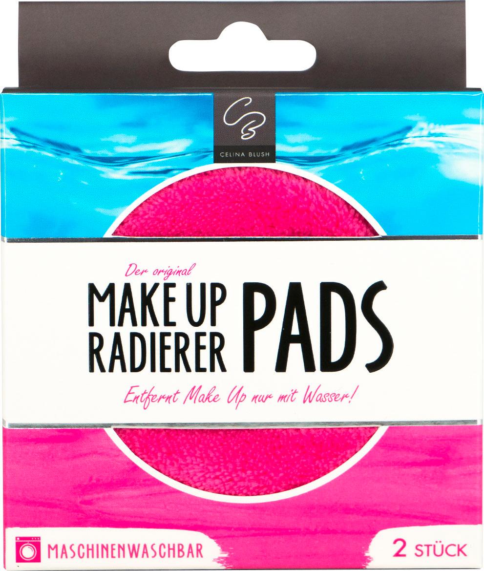CELINA BLUSH Der original MakeUp Radierer"PADS"im Doppelpack (Pink)