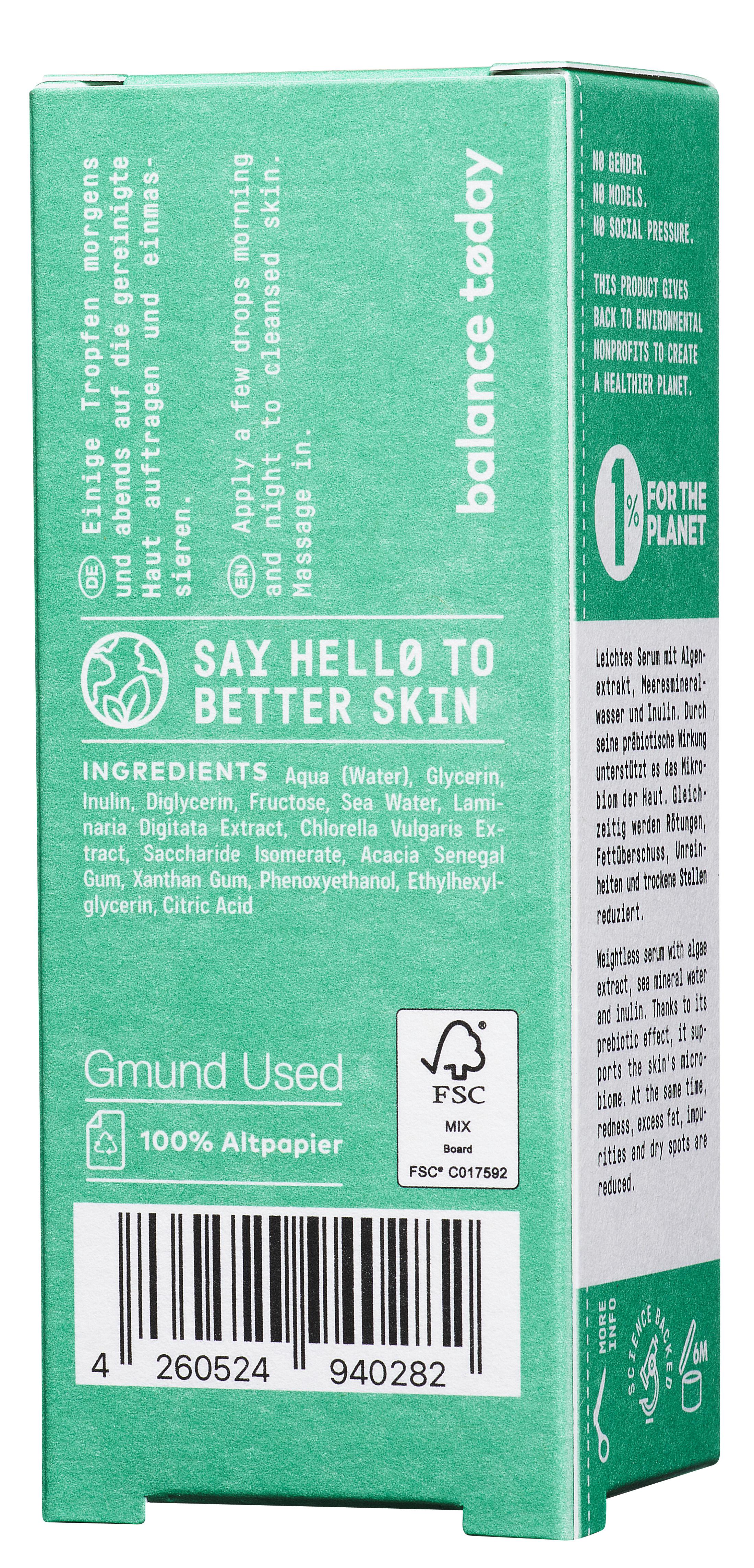 Produktbild Nø Cosmetics balance tøday Re-Balance Serum 2 von 4
