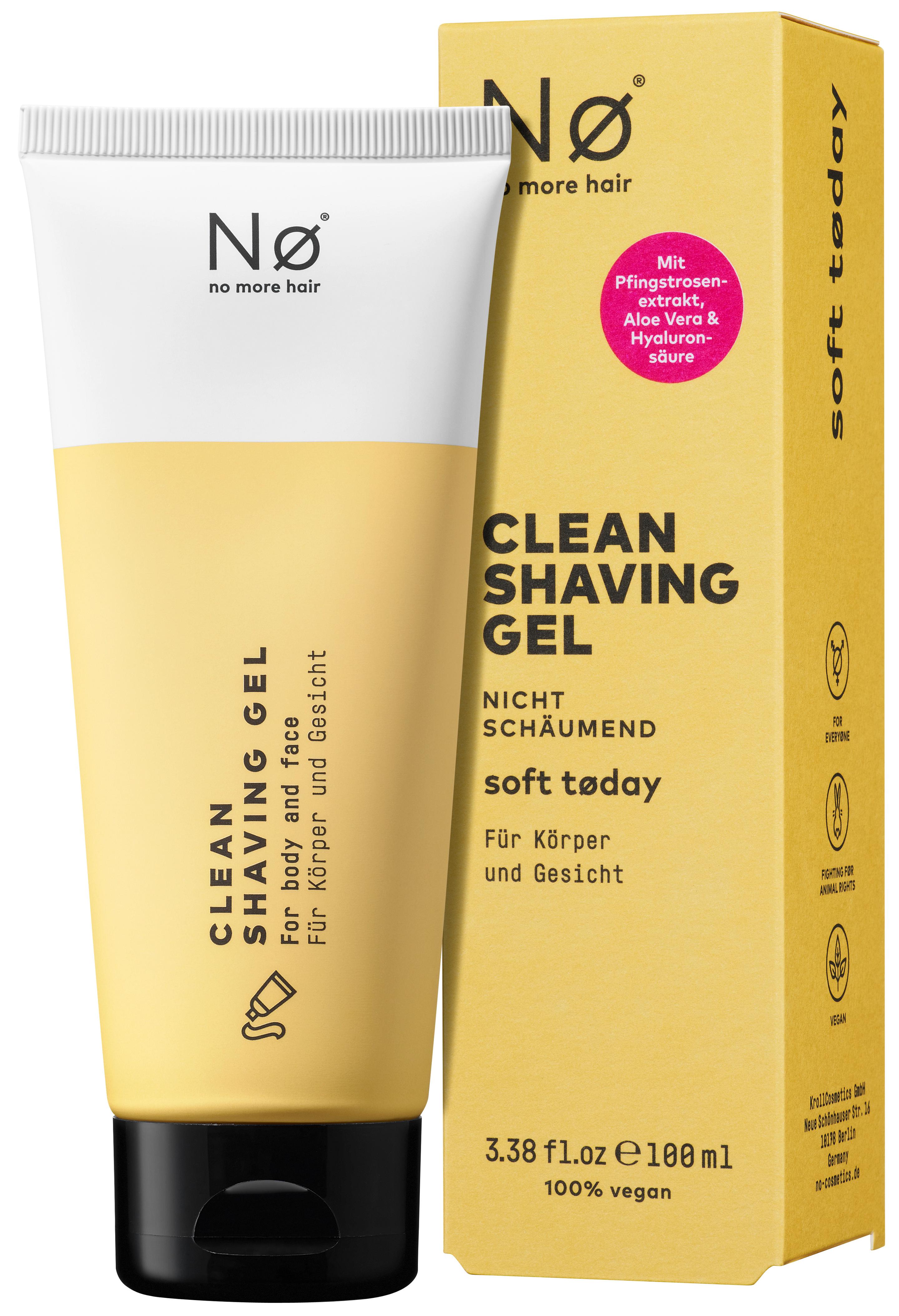 Produktbild Nø Cosmetics soft tøday Clean Shaving Gel 3 von 4