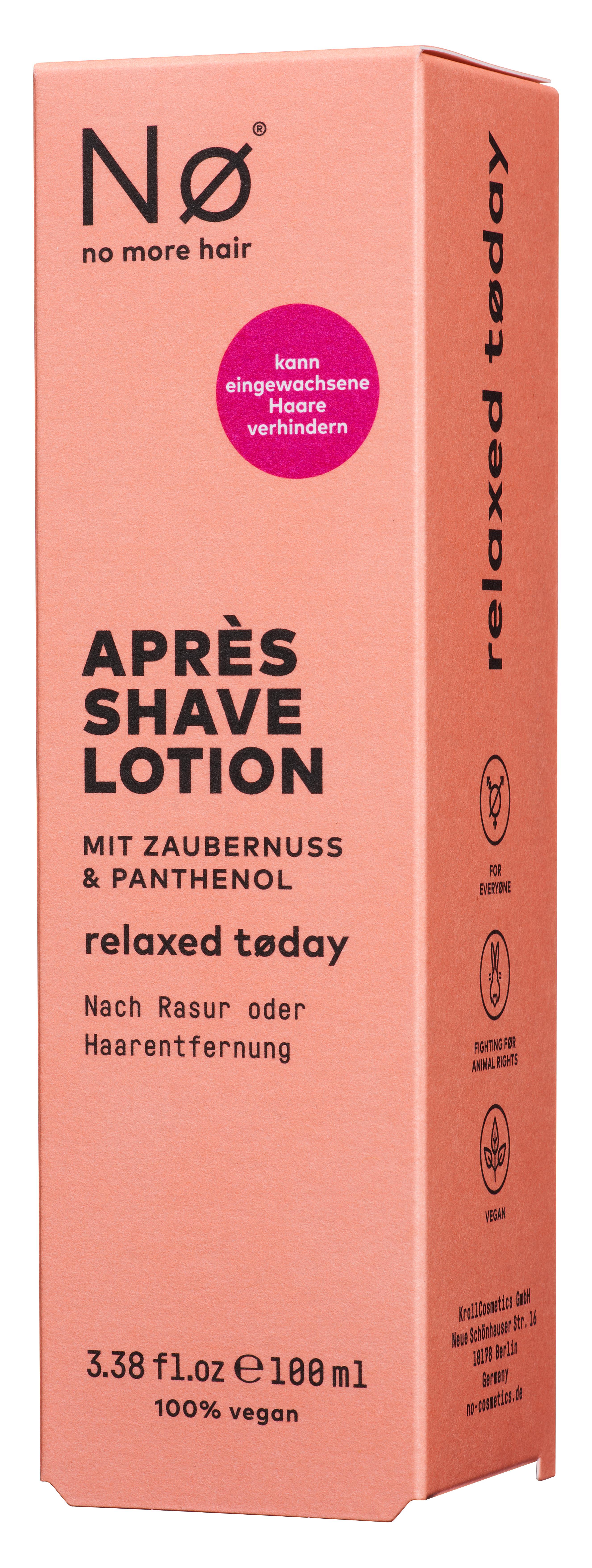 Produktbild Nø Cosmetics relaxed tøday Aprés Shave Lotion 4 von 4