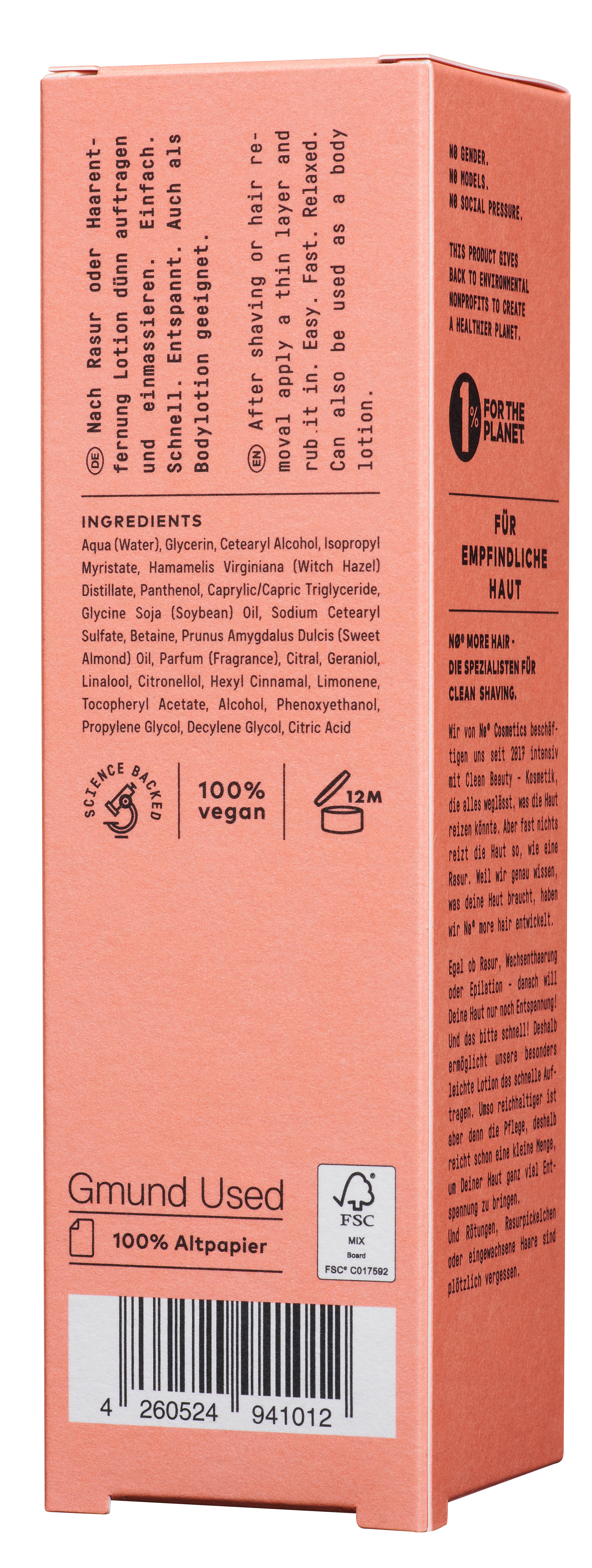 Produktbild Nø Cosmetics relaxed tøday Aprés Shave Lotion 2 von 4