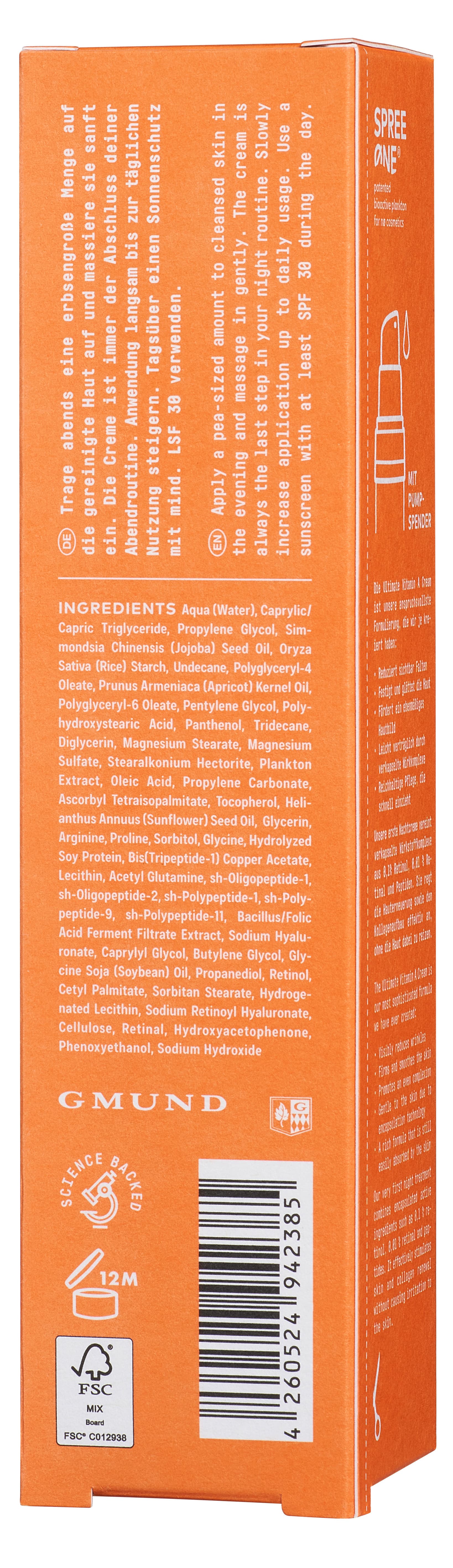 Produktbild Nø Cosmetics renew tønight Ultimate Vitamin A Cream 6 von 6