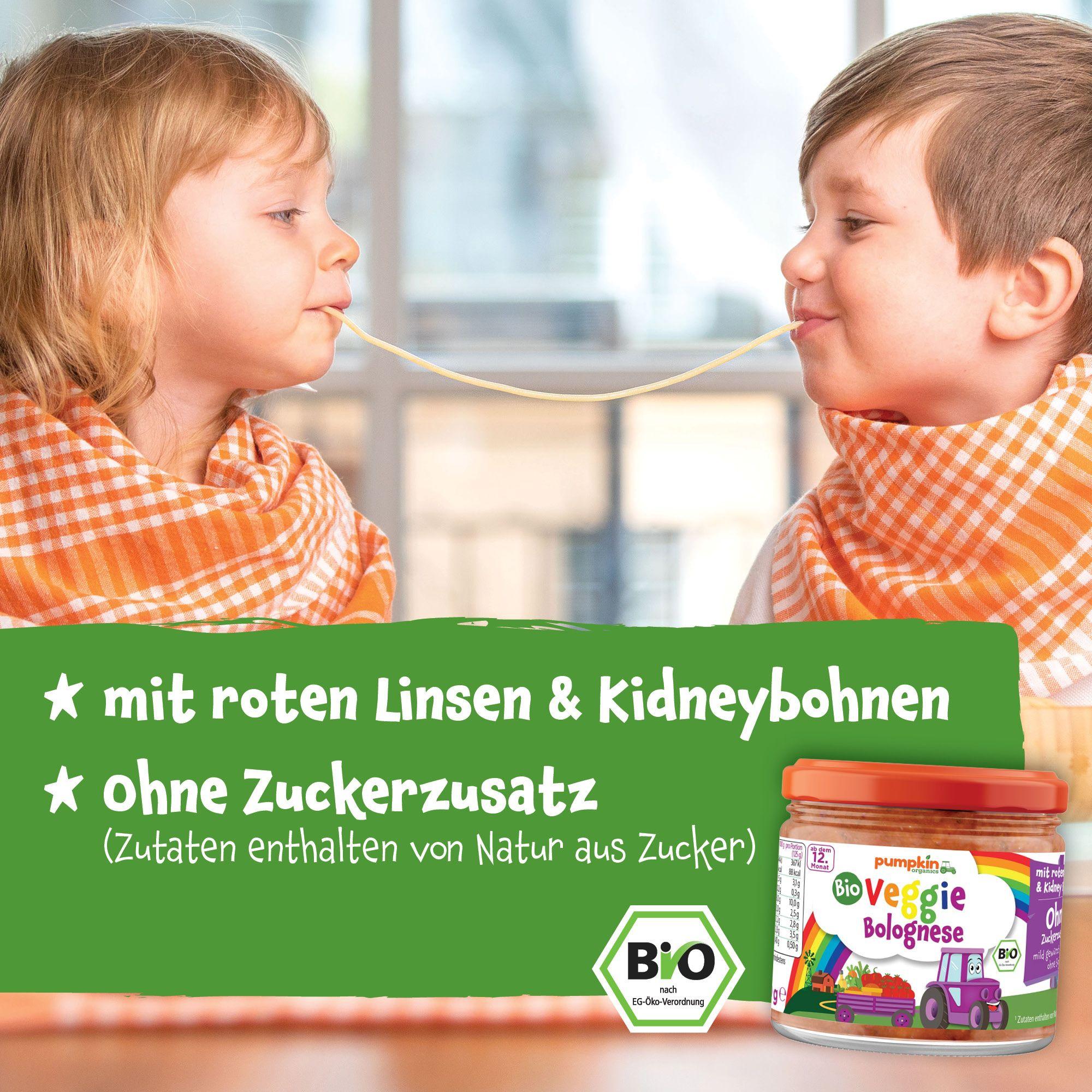 Produktbild pumpkin organics Bio Veggie Bolognese 5 von 8