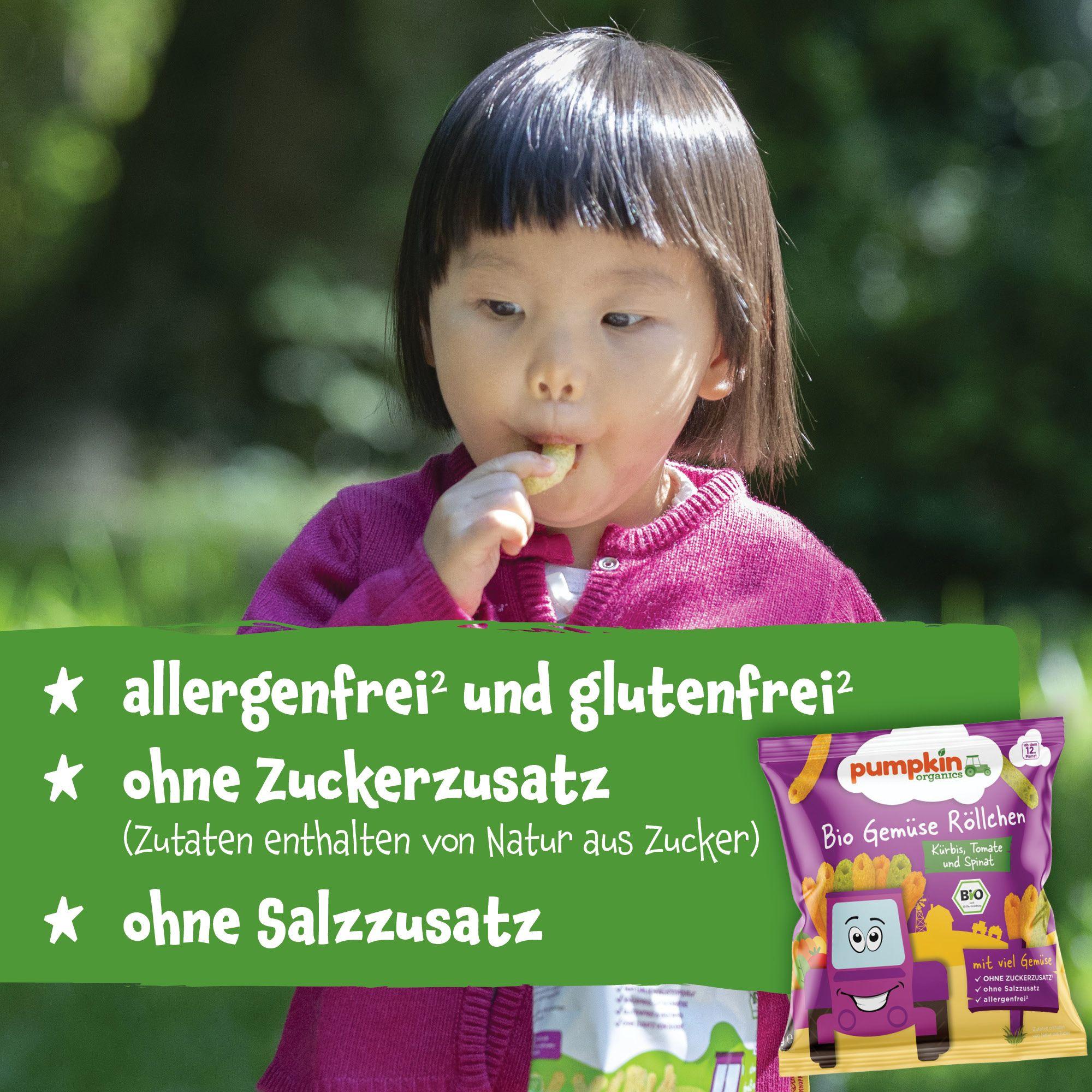 Produktbild pumpkin organics Bio Gemüse Röllchen 3 von 10