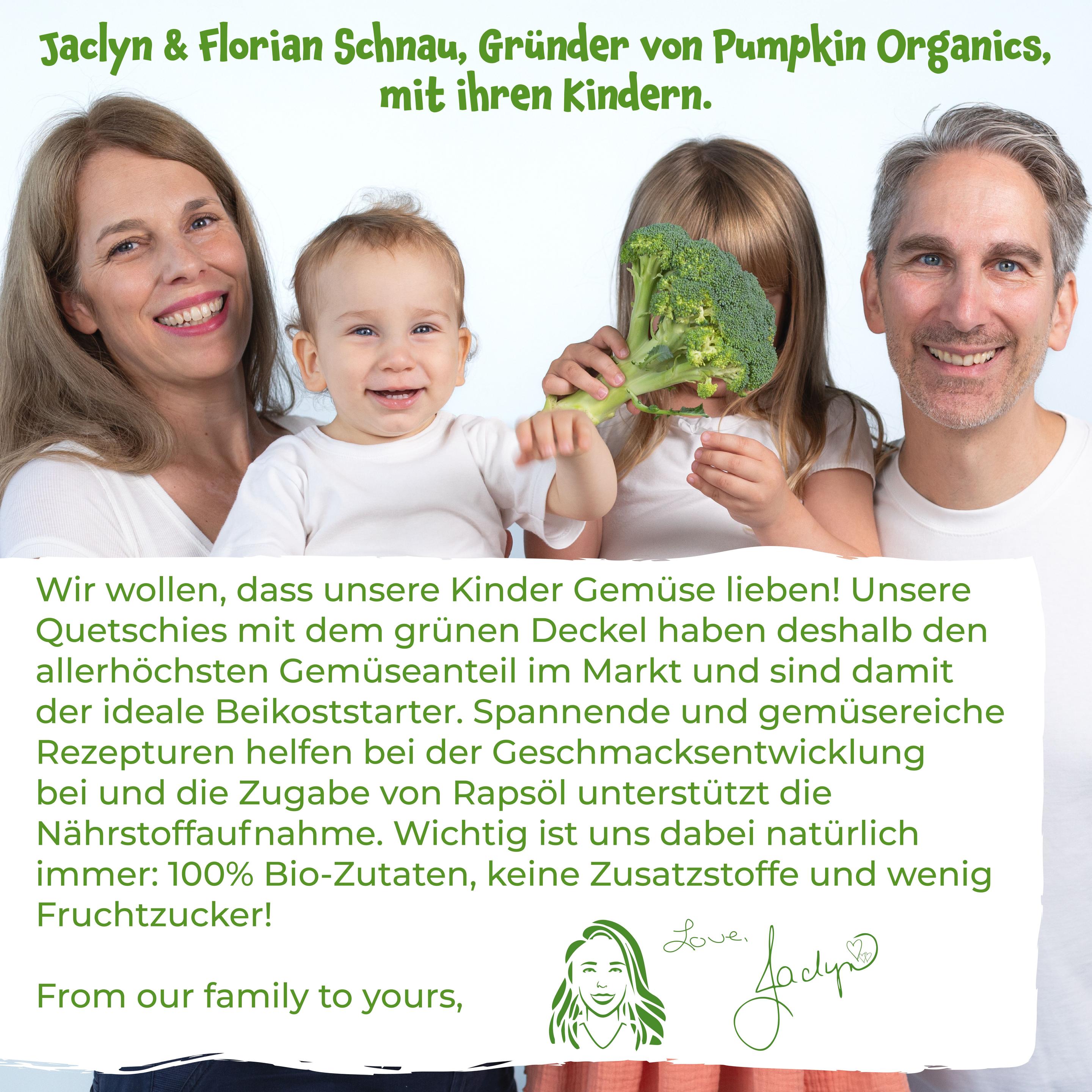 Produktbild pumpkin organics Bio Quetschie Kürbis, Süßkartoffel, Birne, Banane, Blaubeere 10 von 10