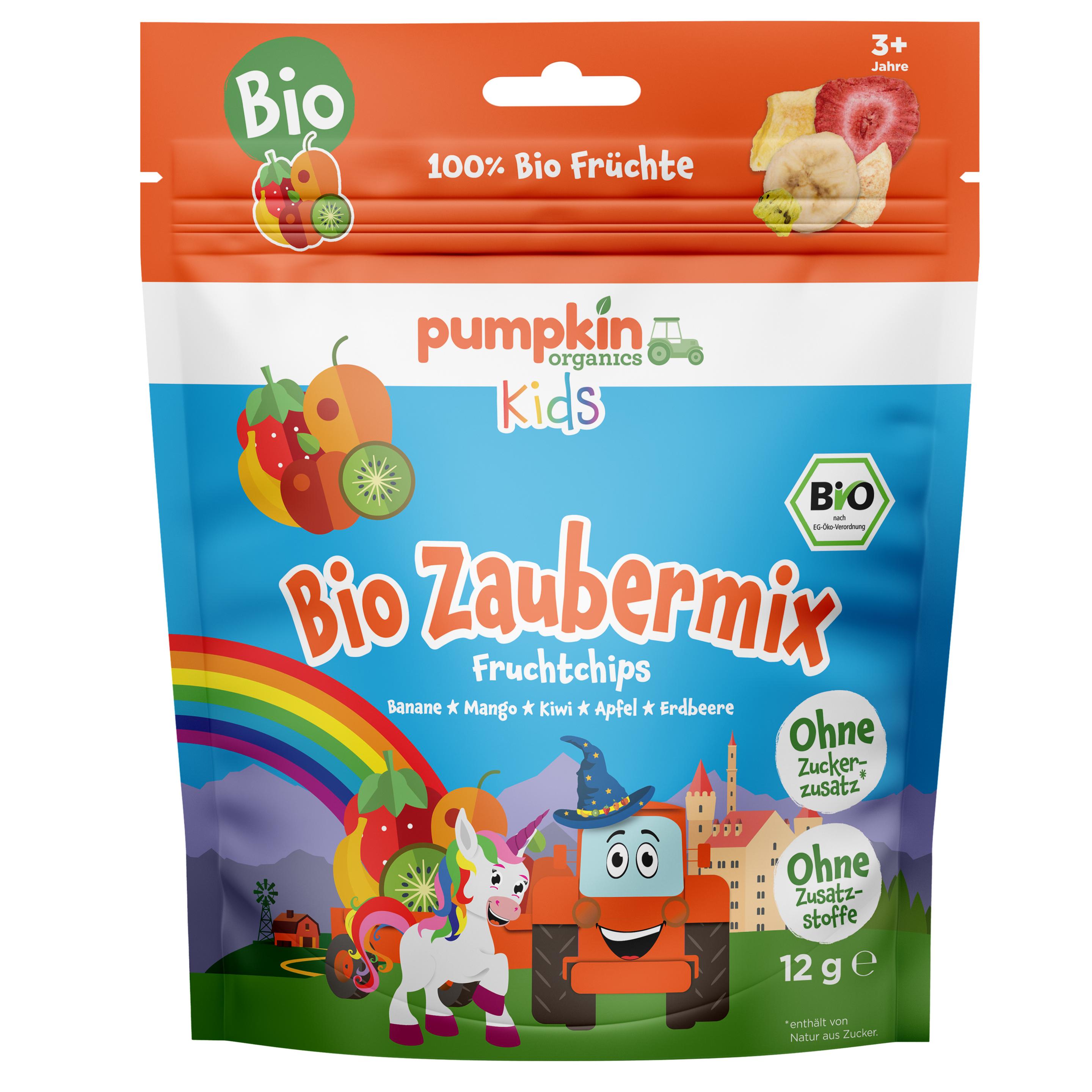 pumpkin organics Bio Zaubermix Fruchtchips
