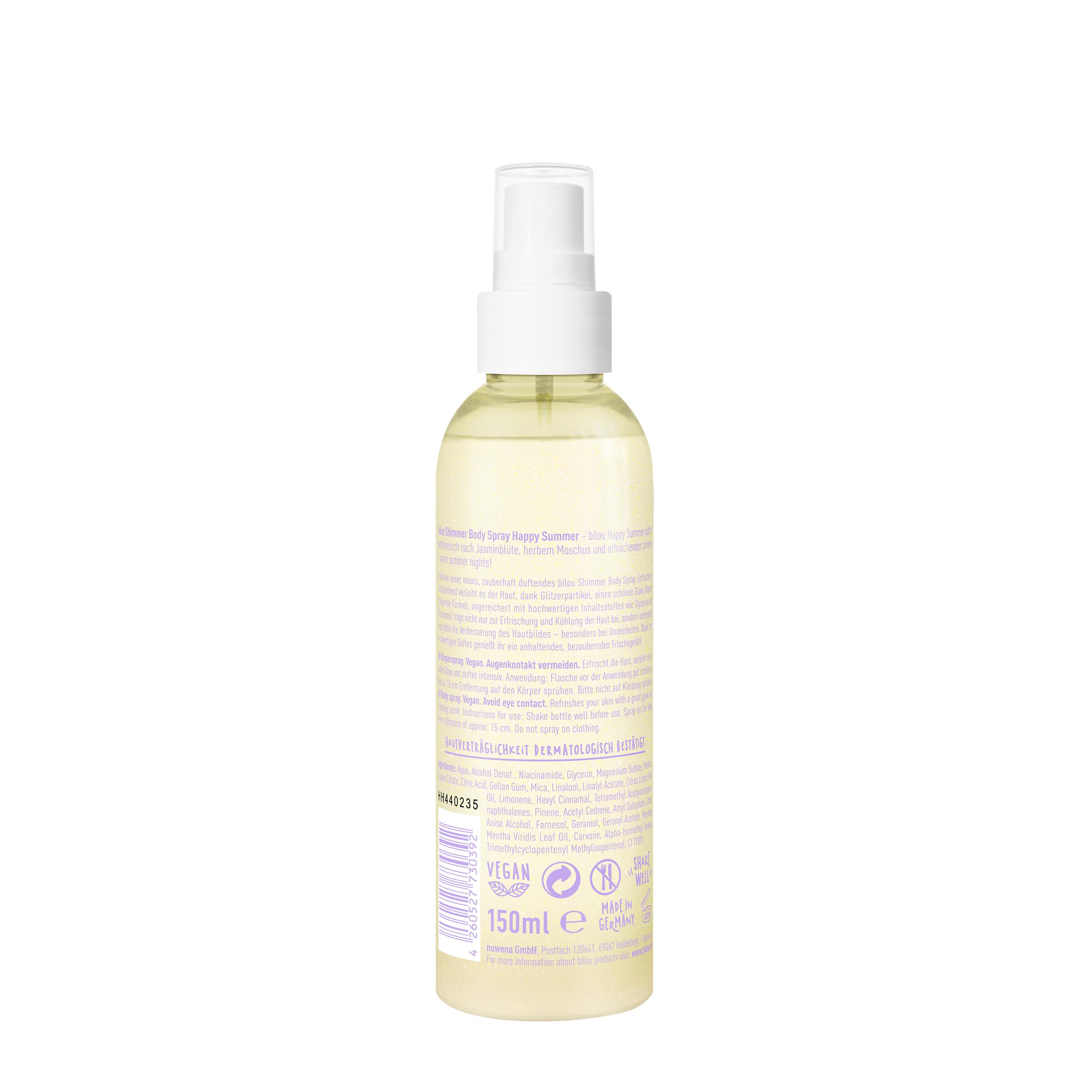 Produktbild bilou Shimmer Bodyspray Happy Summer 2 von 2