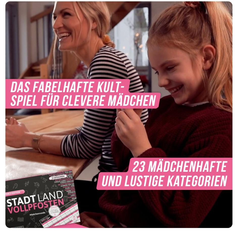 Produktbild Denkriesen - STADT LAND VOLLPFOSTEN® - GIRLS EDITION"Mädchenrunde." 3 von 7