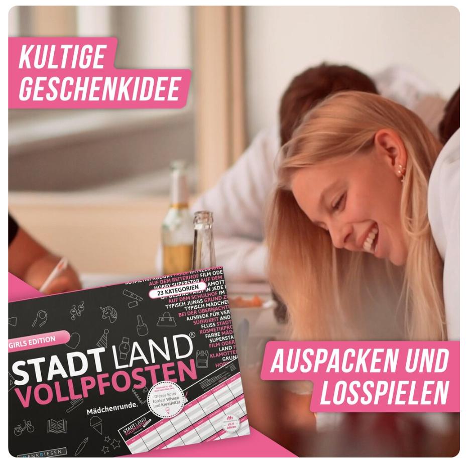 Produktbild Denkriesen - STADT LAND VOLLPFOSTEN® - GIRLS EDITION"Mädchenrunde." 4 von 7