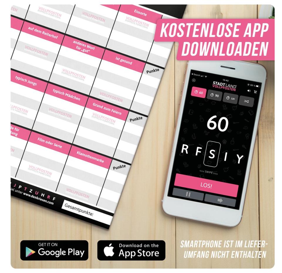 Produktbild Denkriesen - STADT LAND VOLLPFOSTEN® - GIRLS EDITION"Mädchenrunde." 5 von 7