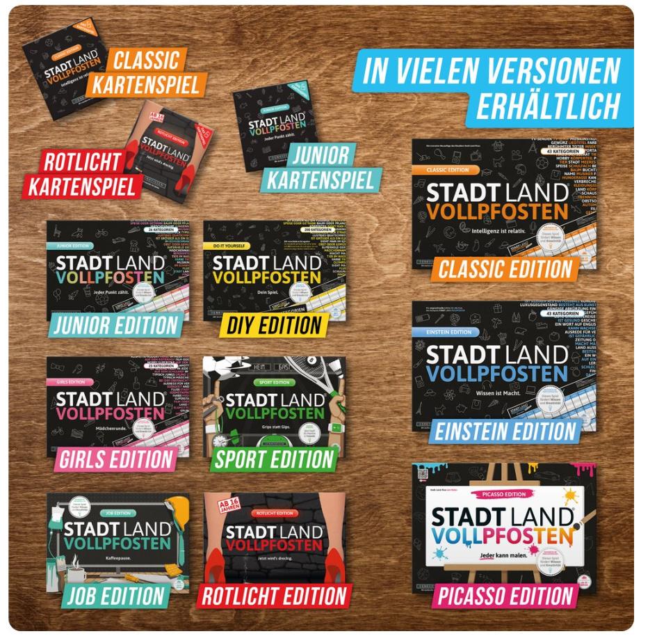 Produktbild Denkriesen - STADT LAND VOLLPFOSTEN® - GIRLS EDITION"Mädchenrunde." 6 von 7
