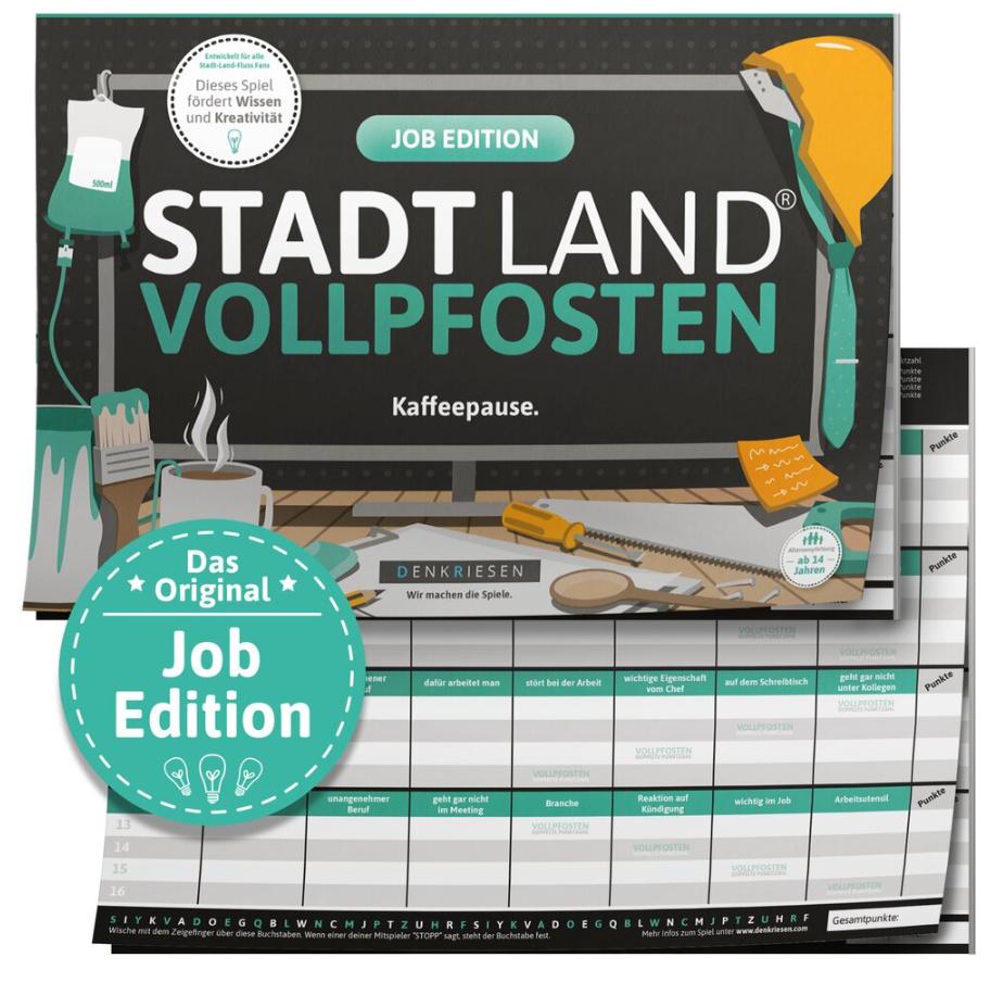 Denkriesen - STADT LAND VOLLPFOSTEN® - JOB EDITION"Kaffeepause."