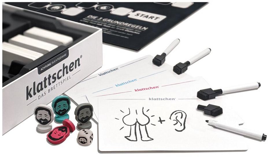 Produktbild Denkriesen - klattschen® - Trinkspiel - DAS BRETTSPIEL - Das wahrscheinlich beste Trinkspiel aller Zeiten 3 von 6