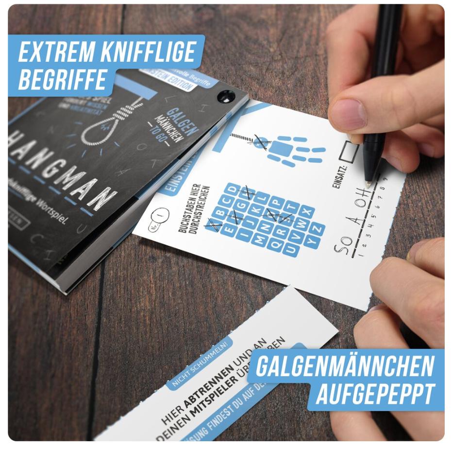 Produktbild Denkriesen - HANGMAN - EINSTEIN EDITION"Galgenmännchen TO GO" 3 von 6