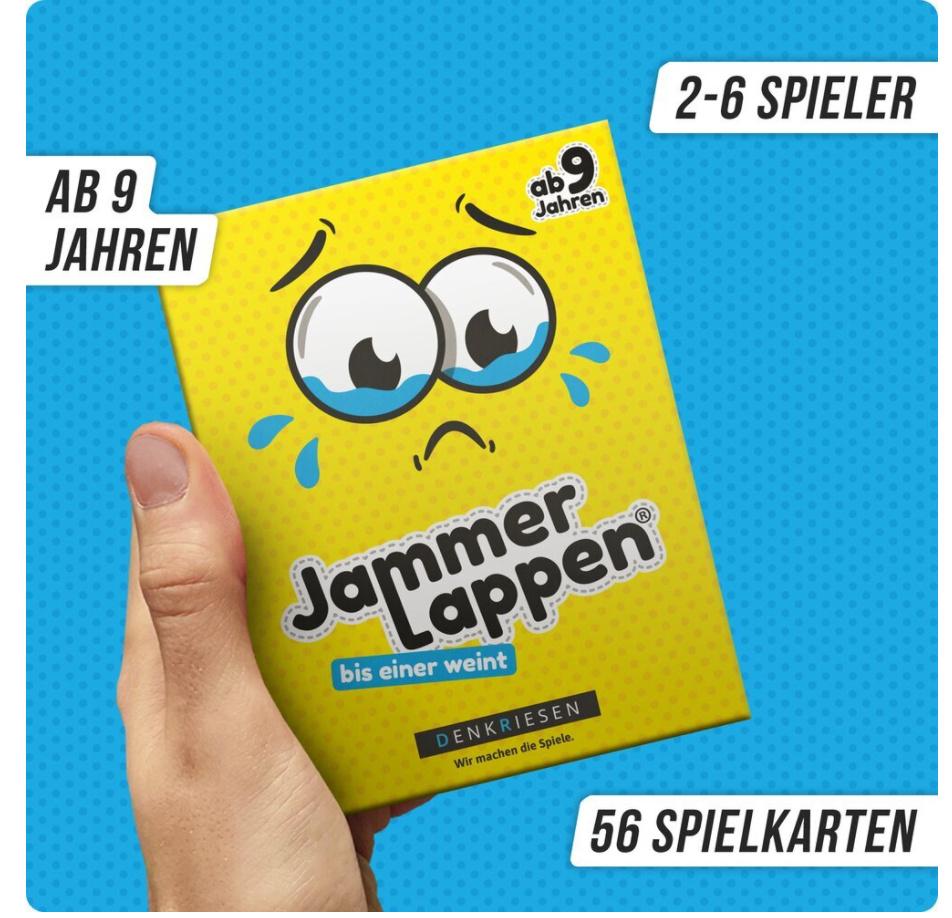 Produktbild Denkriesen - JAMMERLAPPEN - Das dramatisch lustige Kartenspiel -"bis einer weint" 2 von 6