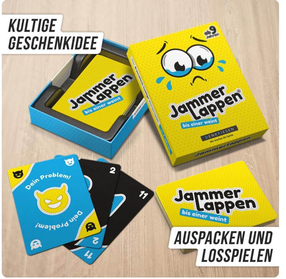 Produktbild Denkriesen - JAMMERLAPPEN - Das dramatisch lustige Kartenspiel -"bis einer weint" 6 von 6