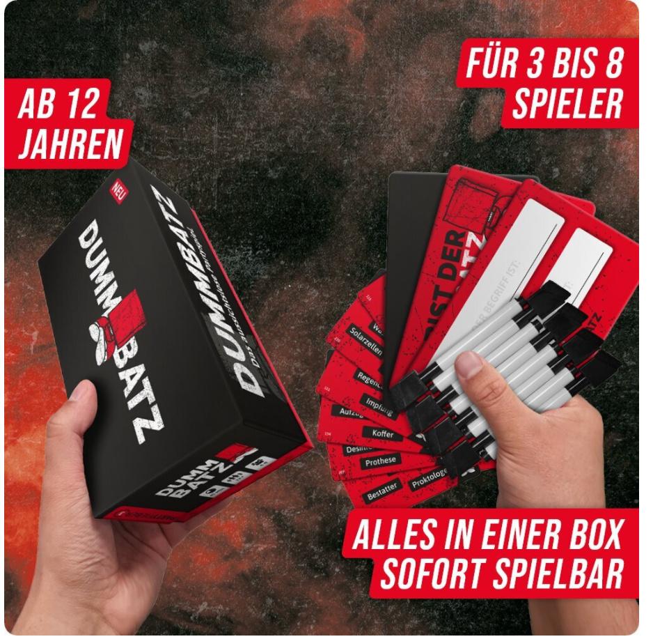 Produktbild Denkriesen - PARTYFIEBER - DUMMBATZ"Das aussichtslose Partyspiel" 2 von 4