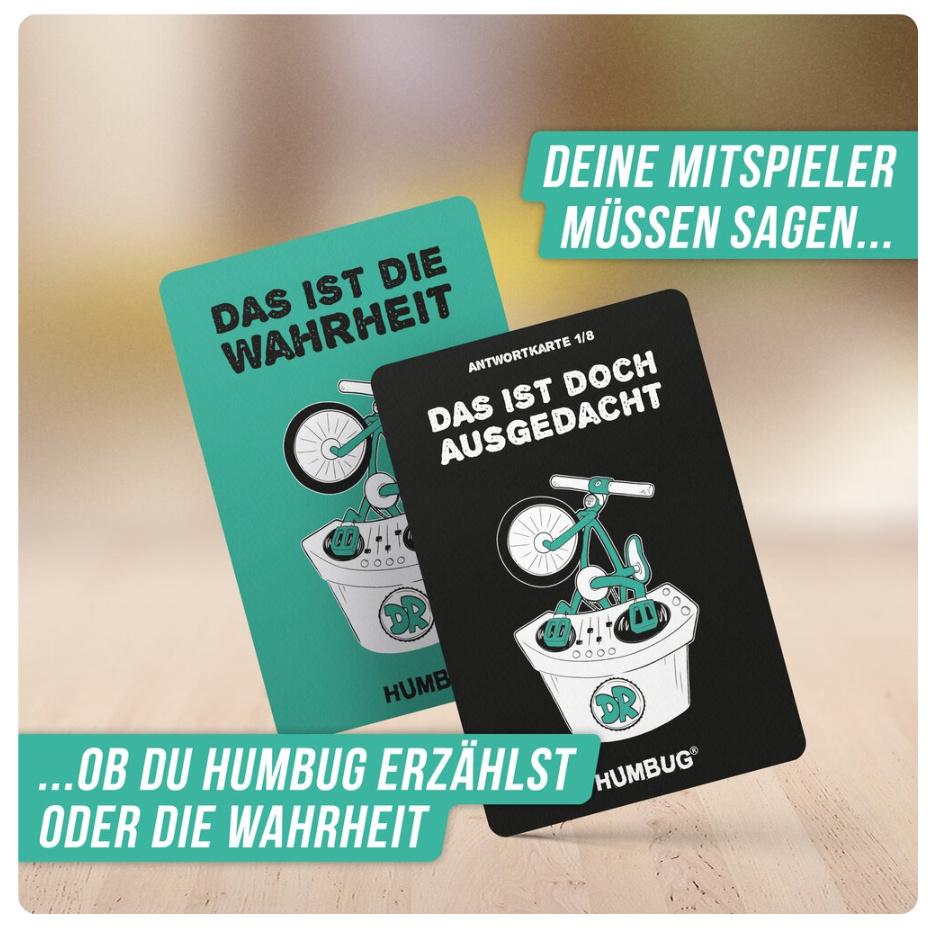 Produktbild Denkriesen - HUMBUG Original Edition Nr. 1 - Das zweifelhafte Kartenspiel 4 von 6