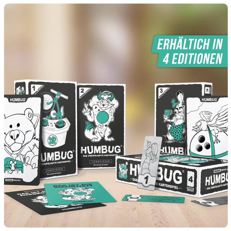 Produktbild Denkriesen - HUMBUG Original Edition Nr. 1 - Das zweifelhafte Kartenspiel 6 von 6