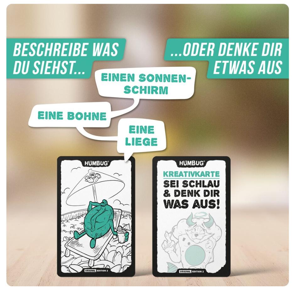 Produktbild Denkriesen - HUMBUG Original Edition Nr. 2 - Das zweifelhafte Kartenspiel 3 von 6