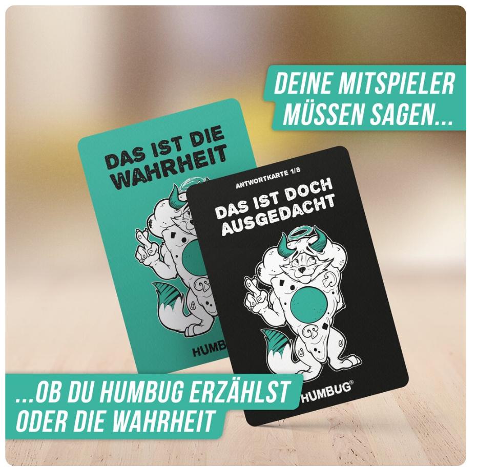 Produktbild Denkriesen - HUMBUG Original Edition Nr. 2 - Das zweifelhafte Kartenspiel 4 von 6