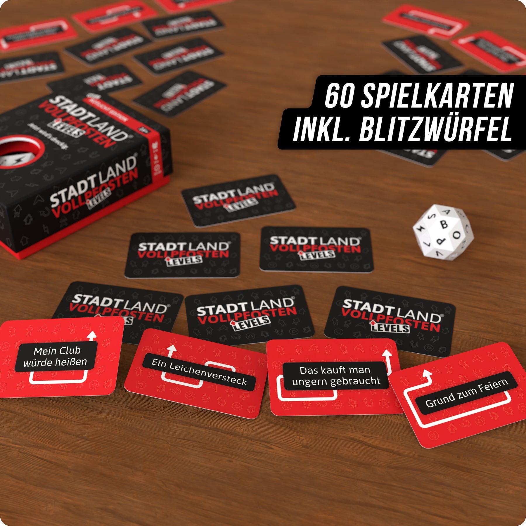 Produktbild Denkriesen - Stadt Land Vollpfosten® Rotlicht Edition –"Jetzt wird's dreckig."| Levels 4 von 5