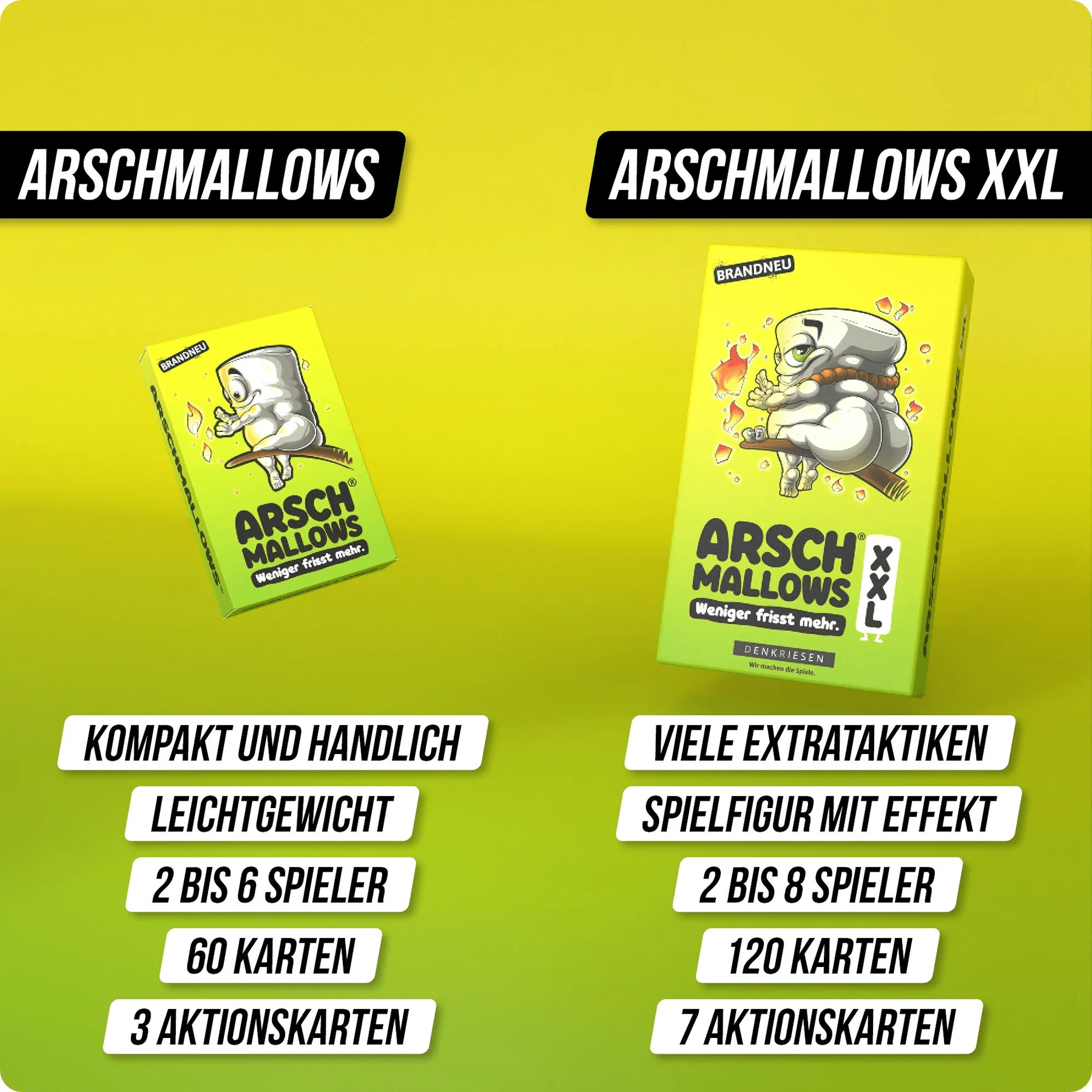 Produktbild Denkriesen - ARSCHMALLOWS® XXL "Weniger frisst mehr." 14 von 15
