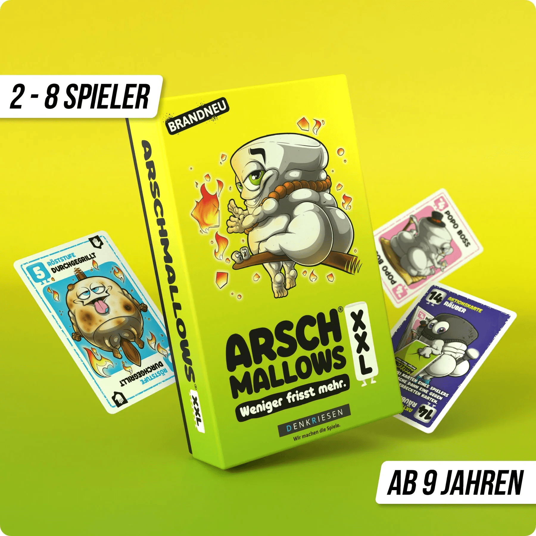 Produktbild Denkriesen - ARSCHMALLOWS® XXL "Weniger frisst mehr." 13 von 15
