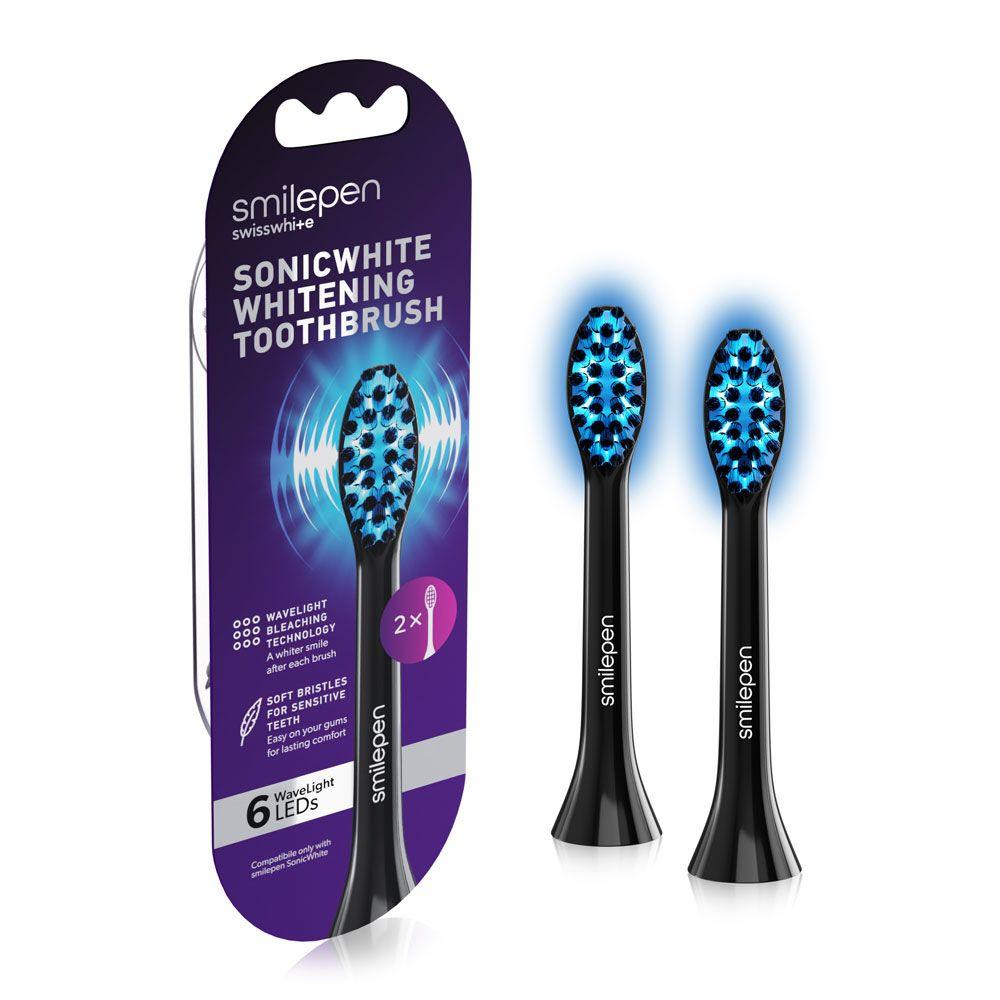 SMILEPEN Sonicwhite Ersatz Bürstenköpfe mit LED (2 Stück)
