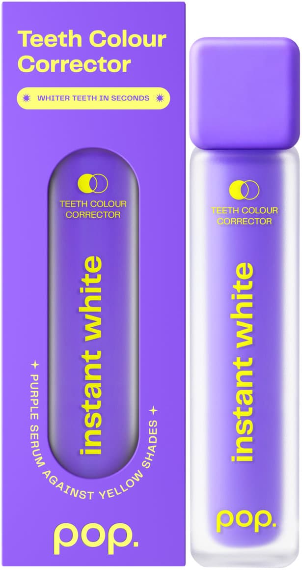 pop. Teeth Colour Corrector Instant White Serum