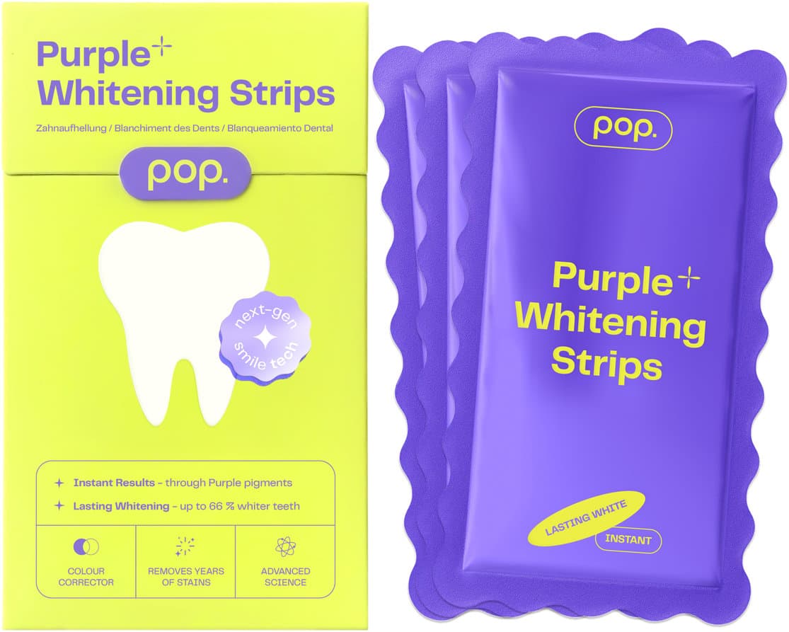 pop. Purple Whitening Strips
