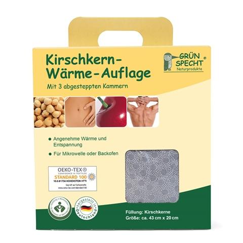 Grünspecht Kirschkernkissen mit 3 Kammern