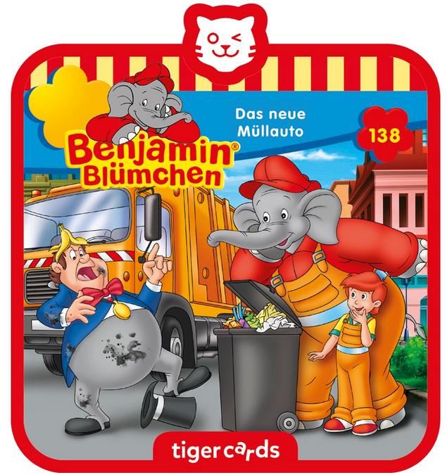 Produktbild tigercard Benjamin Blümchen – Das neue Müllauto 2 von 2