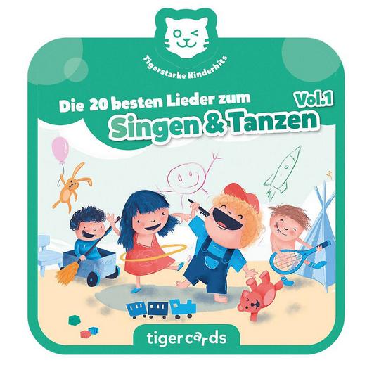 Produktbild tigercard Die 20 besten Lieder zum Singen&Tanzen Vol. 1 3 von 3
