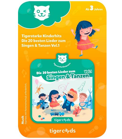 tigercard Die 20 besten Lieder zum Singen&Tanzen Vol. 1