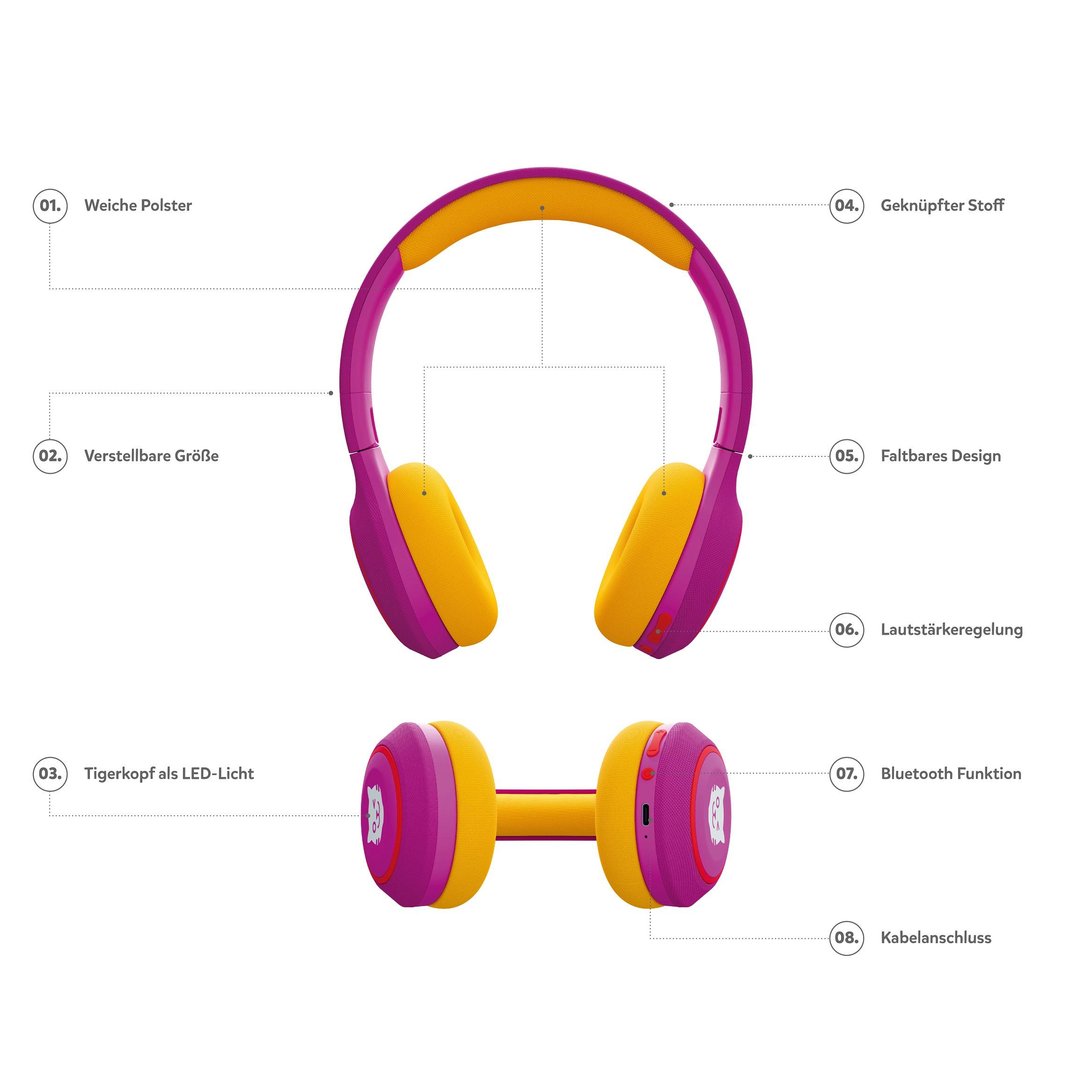 Produktbild TIGERBUDDIES - CRAZY PINK 3 von 6