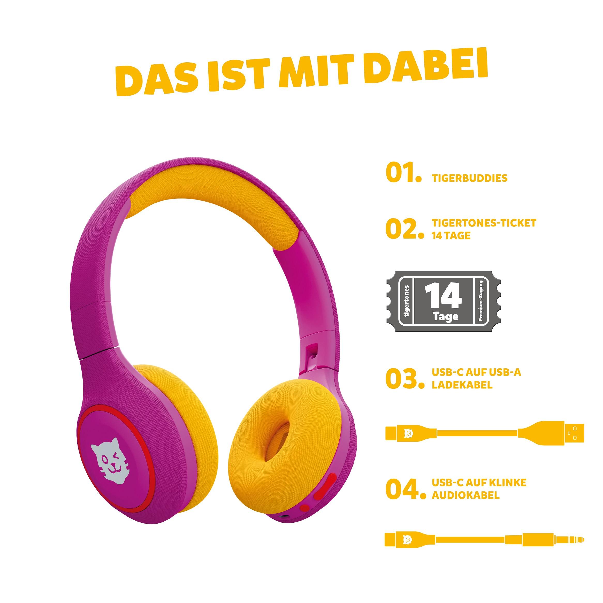 Produktbild TIGERBUDDIES - CRAZY PINK 6 von 6
