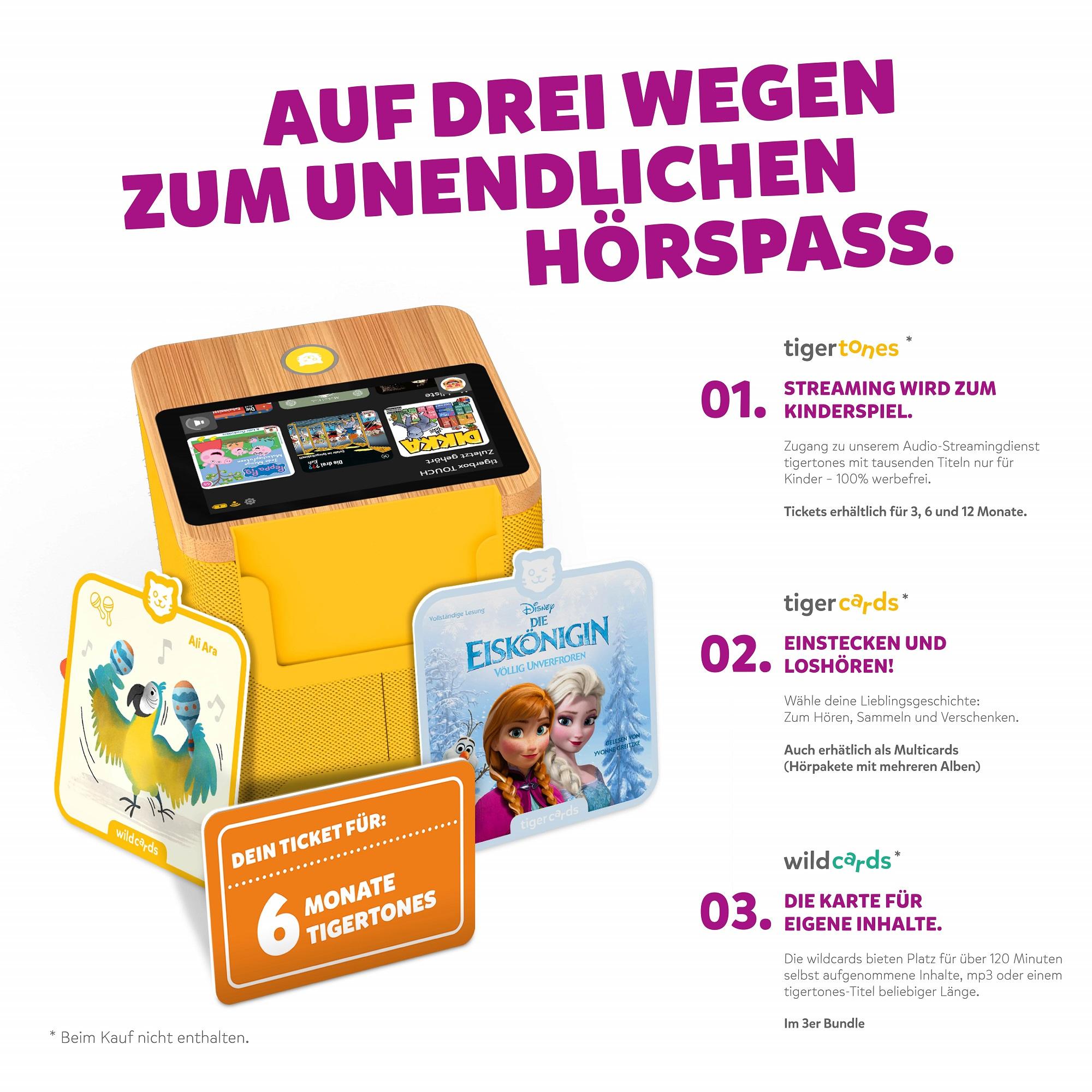 Produktbild tigerbox TOUCH PLUS (gelb)  ltd. Edition 2 von 4