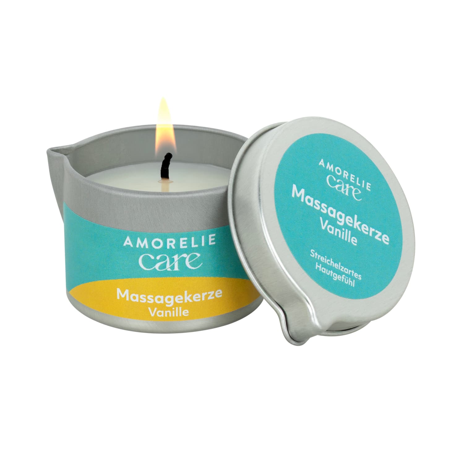 Amorelie Care Massagekerze Vanilla
