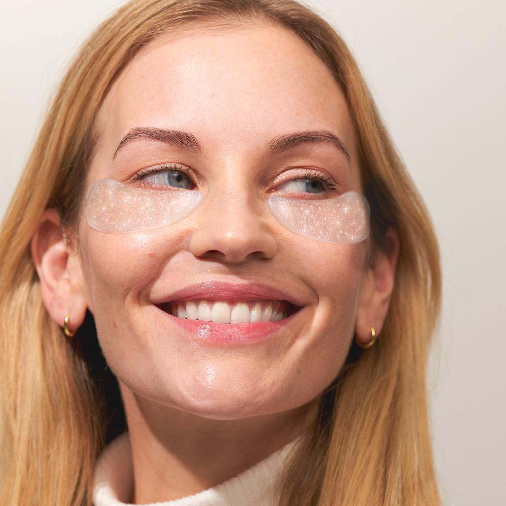 Produktbild APRICOT Hyaluron Augenpads Glitzer 4 von 6
