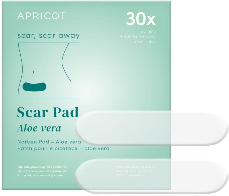 APRICOT Wiederverwendbare Narben Pads mit Aloe Vera