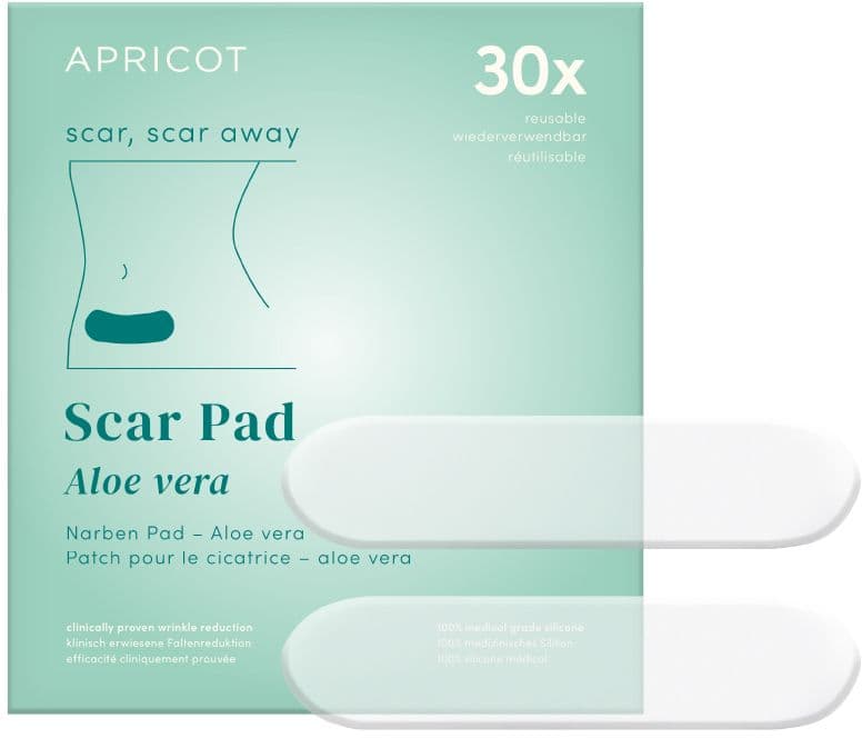 APRICOT Wiederverwendbare Narben Pads mit Aloe Vera