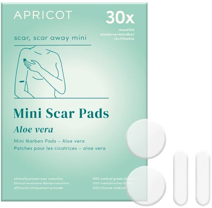 APRICOT Wiederverwendbare Narben Pads mit Aloe Vera Mini