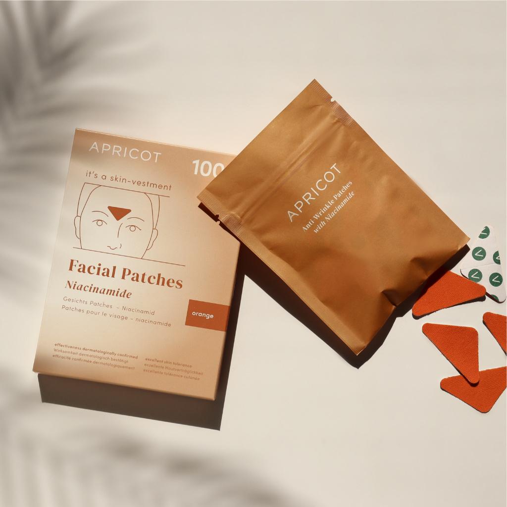 Produktbild APRICOT Baumwoll-Gesichtspflaster mit Niacinamid 3 von 4