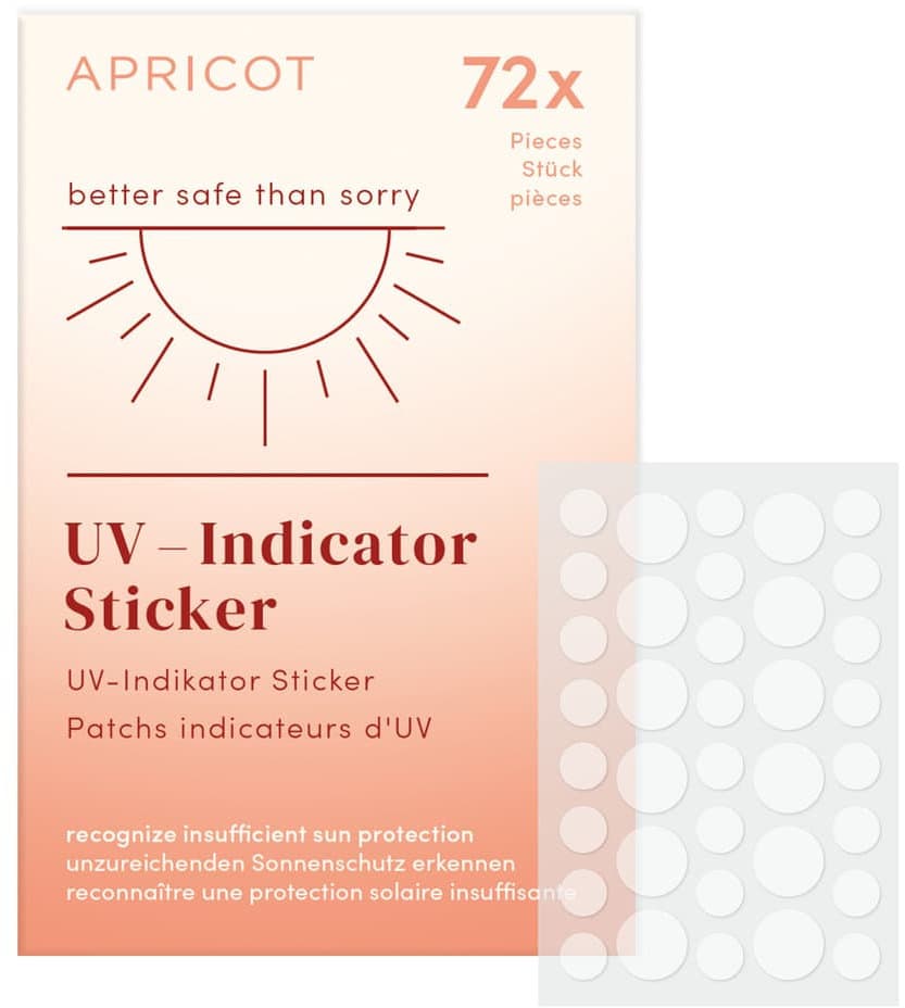 APRICOT UV-Warn-Stickers