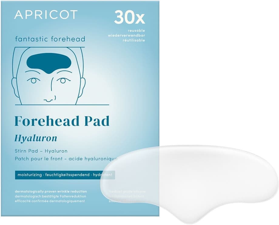 APRICOT Wiederverwendbares Stirn Pad mit Hyaluron