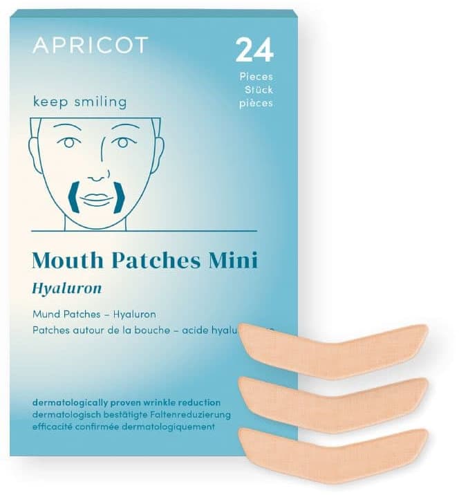 APRICOT Mund Patches mit Hyaluron Mini