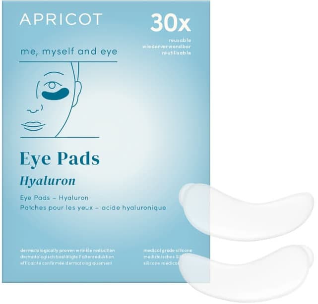 APRICOT Wiederverwendbare Augen Pads mit Hyaluron