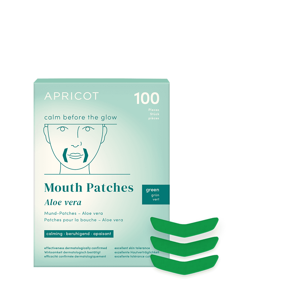 APRICOT Mouth Patches Aloe Vera calm before the glow
